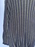 Peruvian Connection 100% Pima Cotton Stripes Black Green Pullover Sweater Size M - photo 6