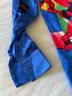 Escada Print Blue Red Long Sleeve T-Shirt Size S - photo 5