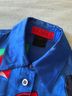 Escada Print Blue Red Long Sleeve T-Shirt Size S - photo 10