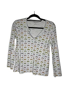 Roberta Roller Rabbit Stoney Clover Cotton Candy Cloud Long Sleeve Henley (view 1)