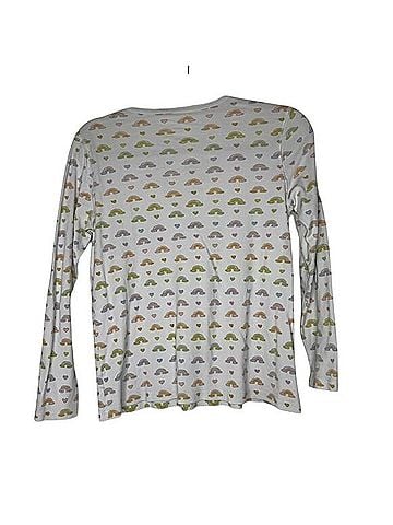 Roberta Roller Rabbit Stoney Clover Cotton Candy Cloud Long Sleeve Henley (view 2)