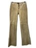 Guess 100% Leather Brown Tan Leather Pants Size 0 - photo 1