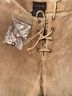 Guess 100% Leather Brown Tan Leather Pants Size 0 - photo 5