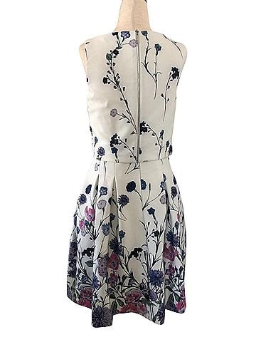 Ivanka Trump scuba crepe popover Casual Dress (view 2)