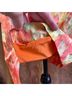 Lela Rose Print Orange Green Cocktail Dress Size 6 - photo 6
