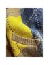 RE/DONE Argyle Brown Blue Yellow Cardigan Size M - photo 6