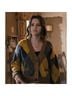 RE/DONE Argyle Brown Blue Yellow Cardigan Size M - photo 3