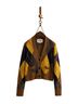 RE/DONE Argyle Brown Blue Yellow Cardigan Size M - photo 1