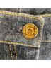 St. John Solid Blue Gold Jeans Size 6 - photo 4