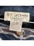 St. John Solid Blue Gold Jeans Size 6 - photo 3