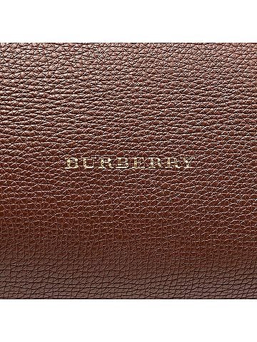 Burberry Medium Calfskin and House Check Banner Satchel (view 2)