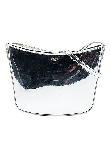 Céline Medium Mirror Calfskin Croque Shoulder Bag (view 1)