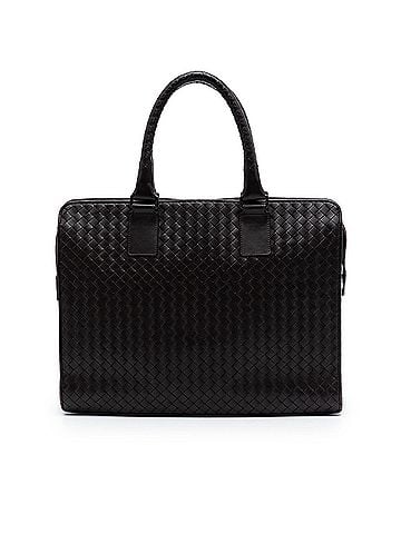Bottega Veneta Nappa Intrecciato Business Bag (view 1)