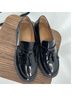 Tony Bianco 100% Leather Black Flats Size 7 - photo 4