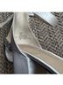 Betsey Johnson Silver White Heels Size 9 1/2 - photo 3