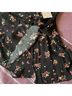 Free People 100% Rayon Floral Multi Color Romper Size 0 - photo 8