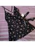Free People 100% Rayon Floral Multi Color Romper Size 0 - photo 5