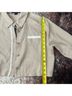 Tulléa 100% Polyester Tan Short Sleeve Button-Down Shirt Size M - photo 6