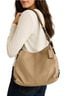 Coach 100% Leather Solid Tan Purple Shoulder Bag One size - photo 1