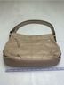 Coach 100% Leather Solid Tan Purple Shoulder Bag One size - photo 16