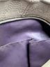 Coach 100% Leather Solid Tan Purple Shoulder Bag One size - photo 10