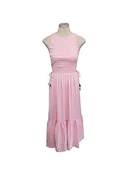 Dolan Smocked Tiered Maxi Casual Dress (view 1)