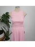 Dolan 100% Polyester 100% Rayon Solid Pink Casual Dress Size XS - photo 5