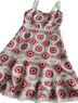 J.Crew 100% Polyester 100% Lace Floral Multi Color Red White Casual Dress Size 0 - photo 1