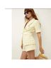 Veronica Beard 100% Tweed Solid Yellow White Blazer Size 10 - photo 8