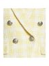 Veronica Beard 100% Tweed Solid Yellow White Blazer Size 10 - photo 5