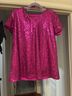Vanilla Bay Pink Short Sleeve Blouse Size S - photo 4