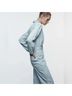 Zara Gray Blue Jumpsuit Size S - photo 6