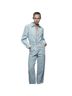 Zara Gray Blue Jumpsuit Size S - photo 1
