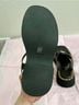 Coach 100% Leather Black Gold Sandals Size 6 1/2 - photo 7