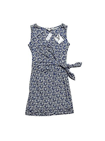 Diane von Furstenberg Della Lace Petals Print Jersey Cocktail Dress (view 1)