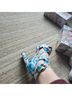 Jeffrey Campbell 100% Leather Print Pink Blue Heels Size 8 1/2 - photo 5