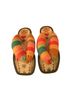 FARM Rio Plaid Red Green Sandals Size 6 - photo 1