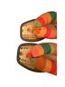 FARM Rio Plaid Red Green Sandals Size 6 - photo 5