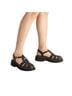 Coach 100% Leather Black Gold Sandals Size 6 1/2 - photo 2