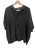 Everlane 100% Silk Black Short Sleeve Blouse Size 16 - photo 1