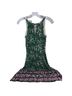 Wisp Floral Green Purple White Casual Dress Size 2 - photo 3
