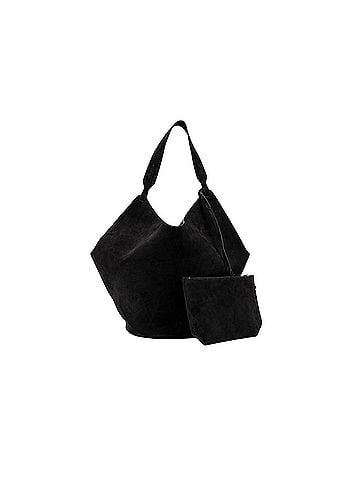Khaite Lotus Tote Leather Shoulder Bag (view 2)
