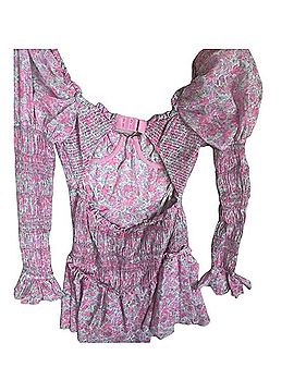 For Love & Lemons Oakley Casual Dress (view 2)