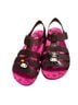 Crocs Pink Black Sandals Size 6 - photo 1