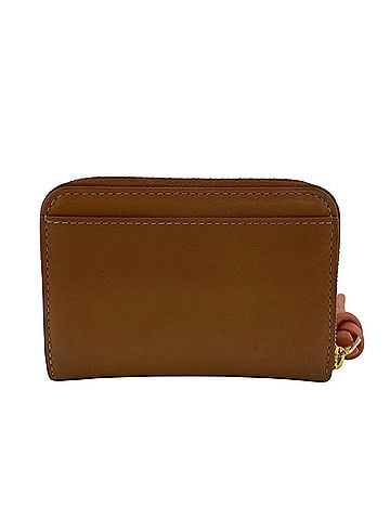 Loewe LOEWE (Loewe) Zip-around Knot Coin Purse Wallet, Brown (view 2)