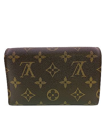 Louis Vuitton LOUIS VUITTON M60047 Portefeuille Alexandra Monogram Tri-fold Wallet Brown (view 2)
