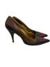 Martinique Multi Color Brown Green Red Black Heels Size 7 1/2 - photo 2