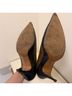 Martinique Multi Color Brown Green Red Black Heels Size 7 1/2 - photo 3