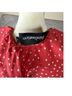 Réalisation 100% Silk Stars Red White Casual Dress Size M - photo 3