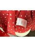 Réalisation 100% Silk Stars Red White Casual Dress Size M - photo 6